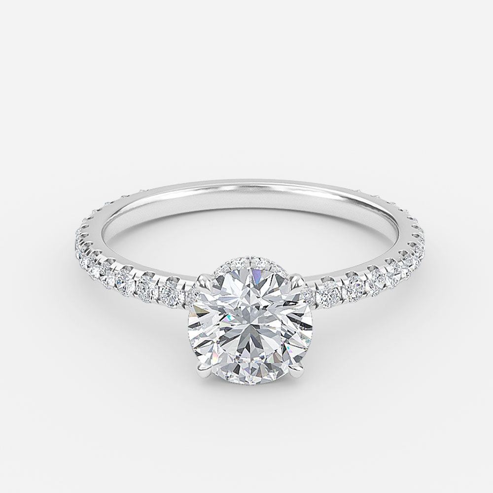 halo diamond ring