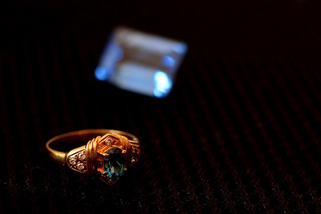 colored gemstone statement ring